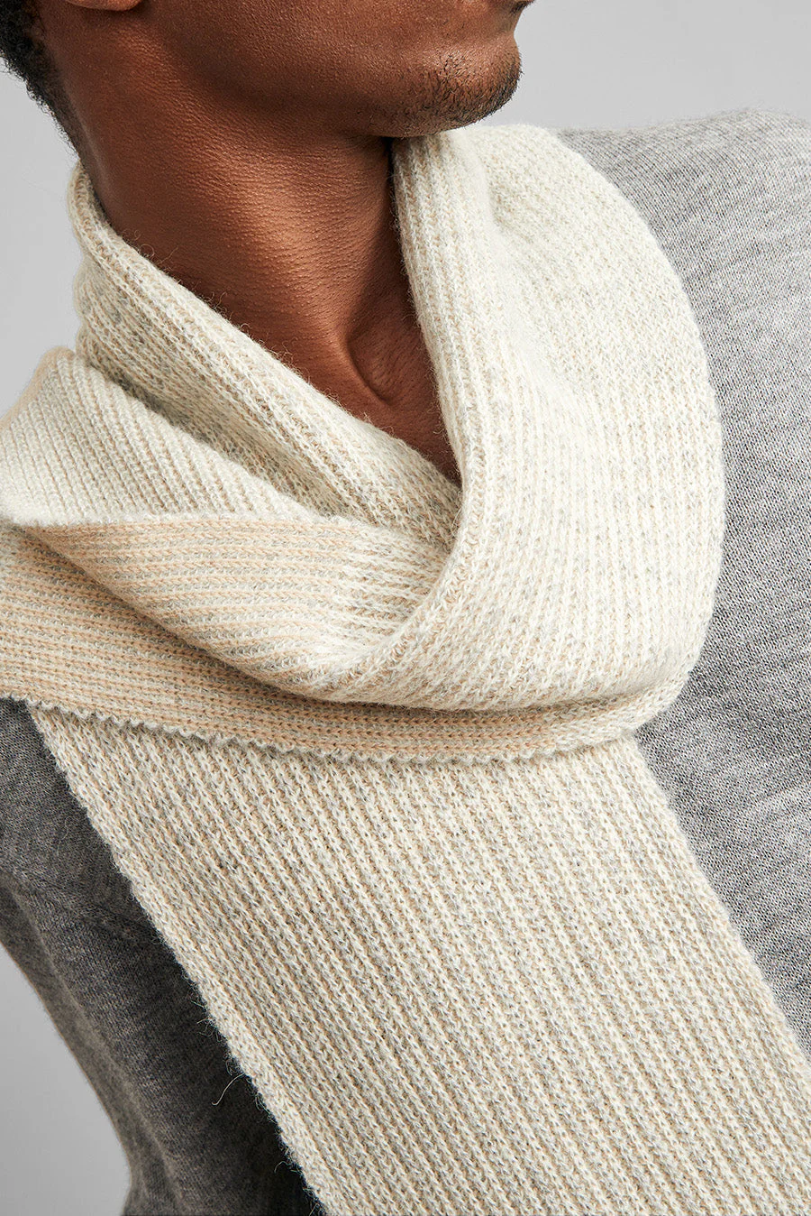 Warrior Scarf Baby Alpaca Color Penguin - Image 5