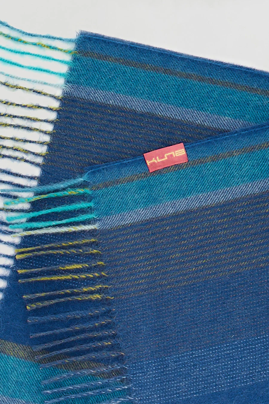 Weimar Scarf Baby Alpaca Color Blue - Image 6