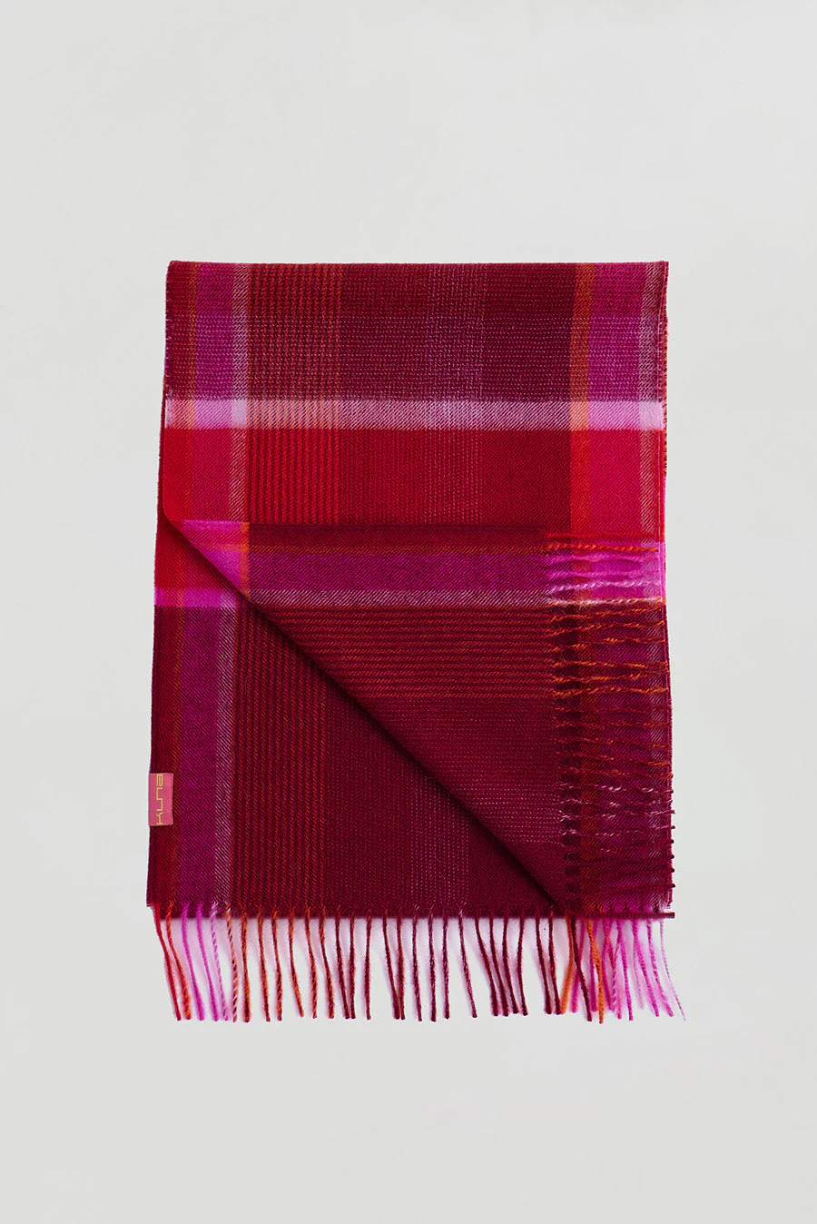 Weimar Scarf Baby Alpaca Color Guinda - Image 2
