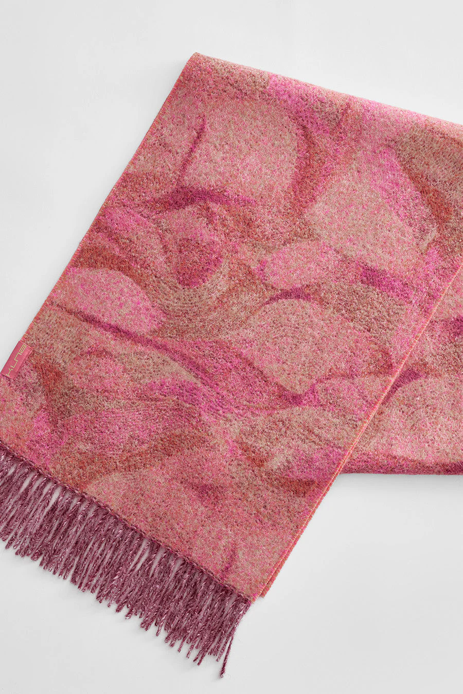 Willing Scarf Baby Alpaca Color Guinda - Image 2