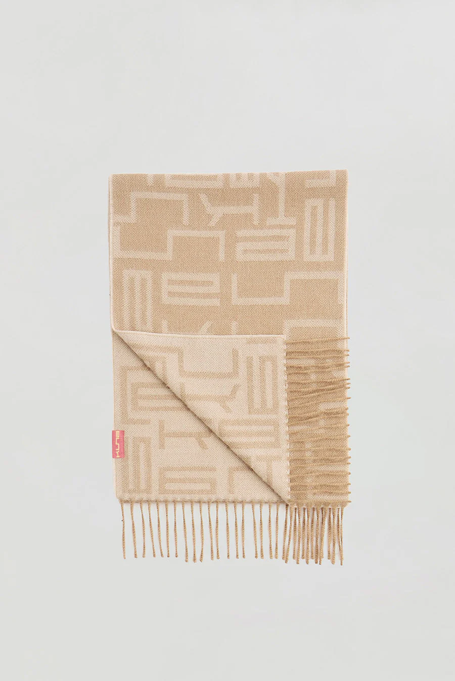 Wir Scarf Baby Alpaca Color Beige - Image 2