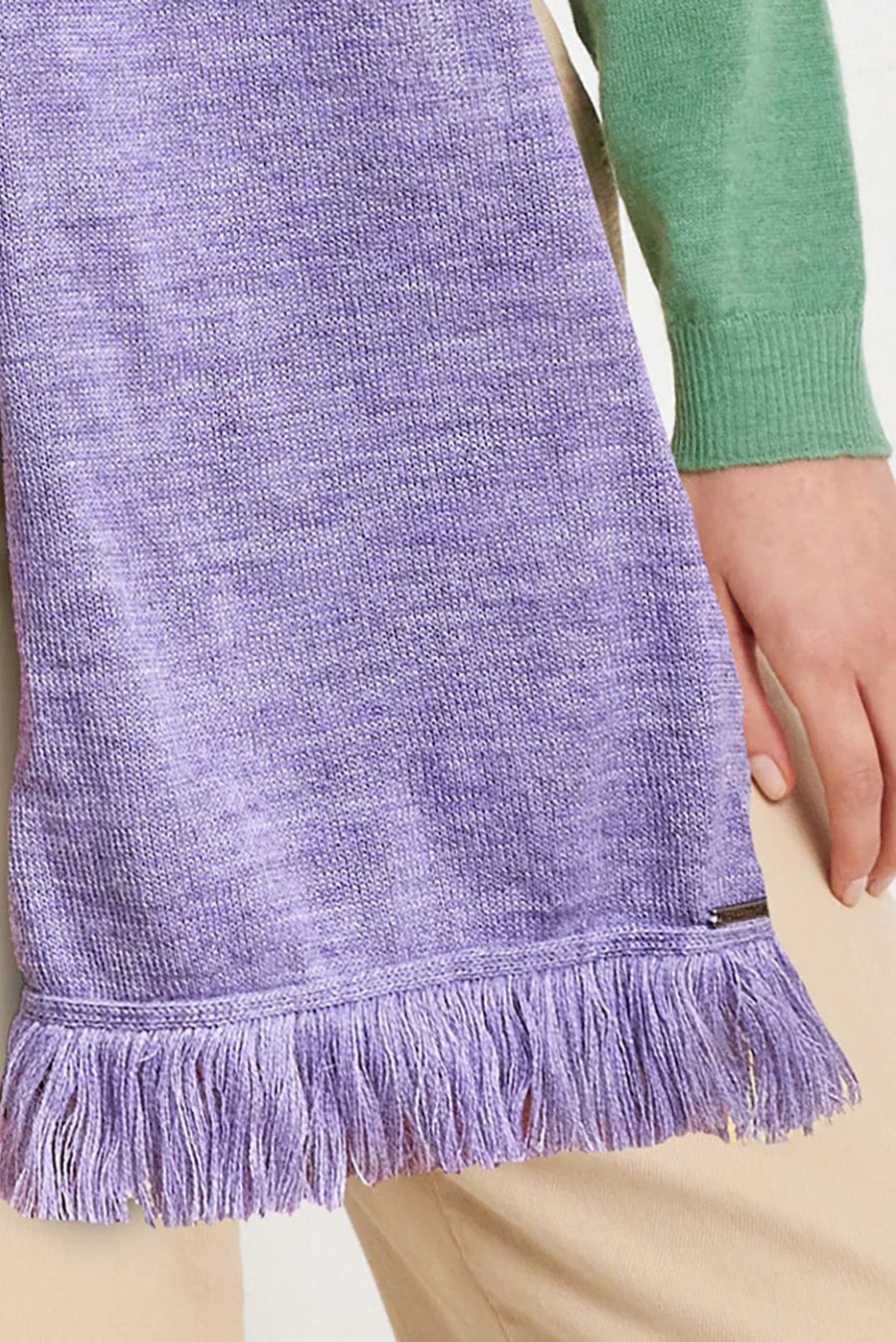 Wolyn Scarf Baby Alpaca Color Orchid - Image 3