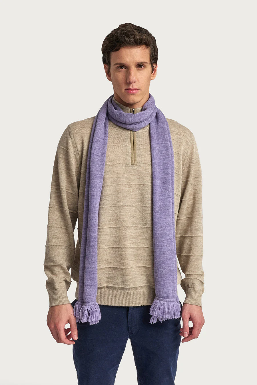 Wolyn Scarf Baby Alpaca Color Orchid - Image 4