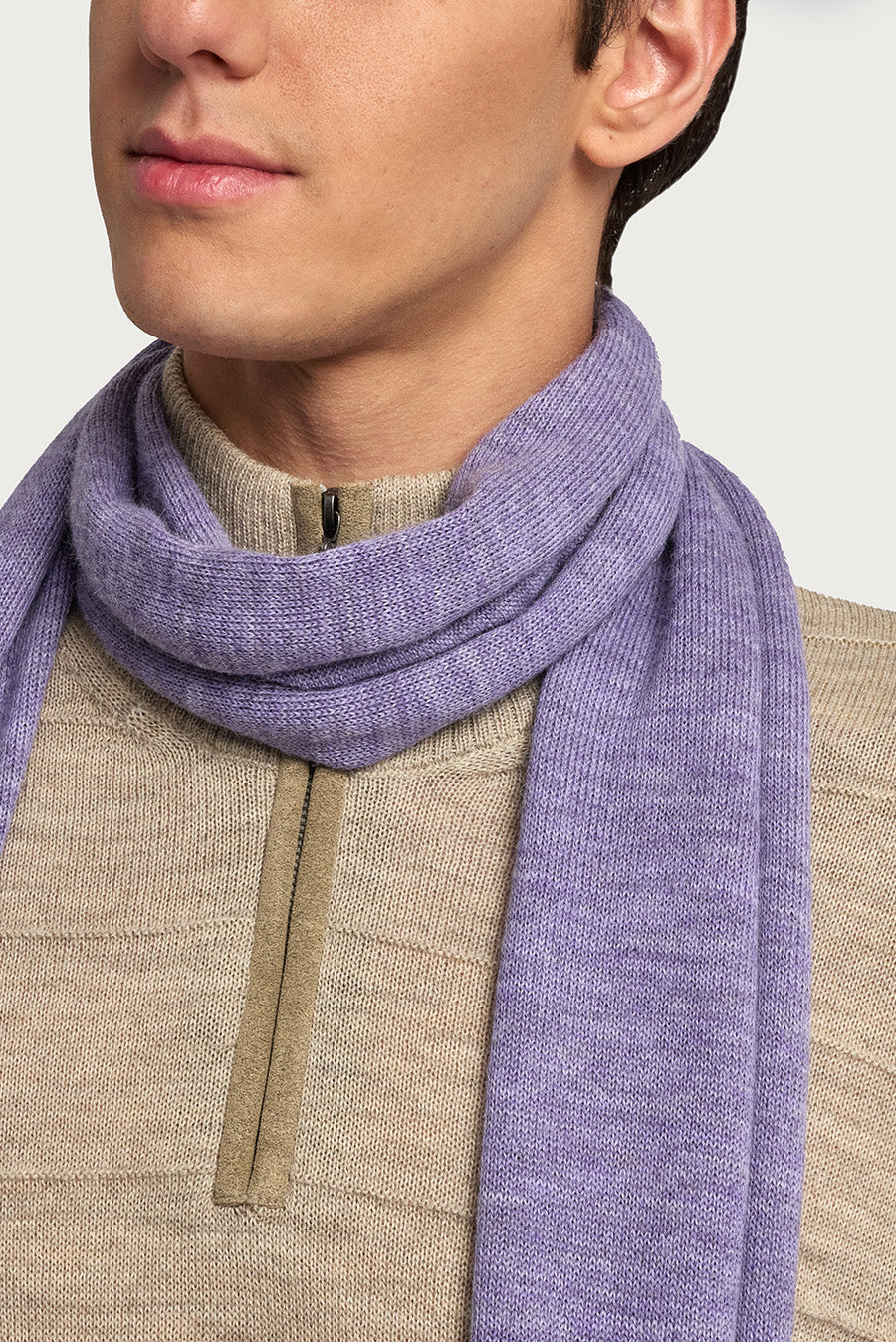Wolyn Scarf Baby Alpaca Color Orchid - Image 5