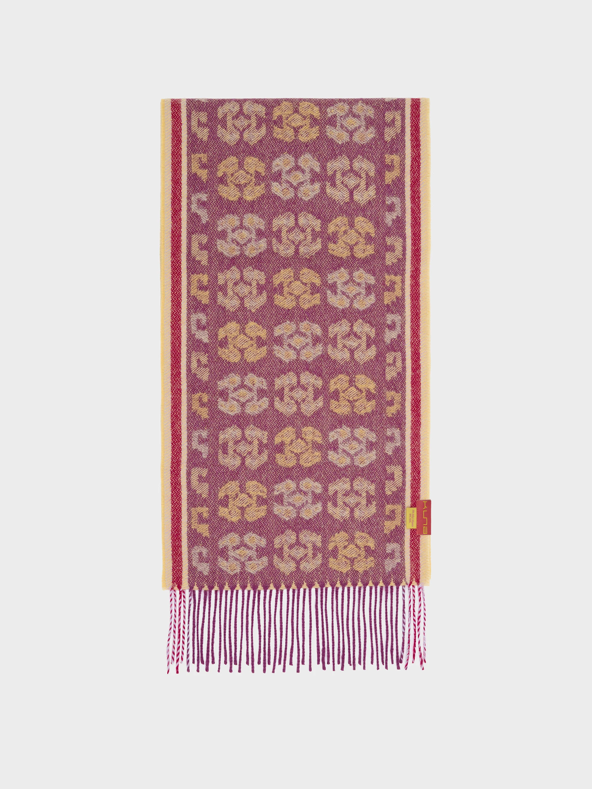 Chancay - 36 Scarf Baby Alpaca Color Fuchsia - Image 2