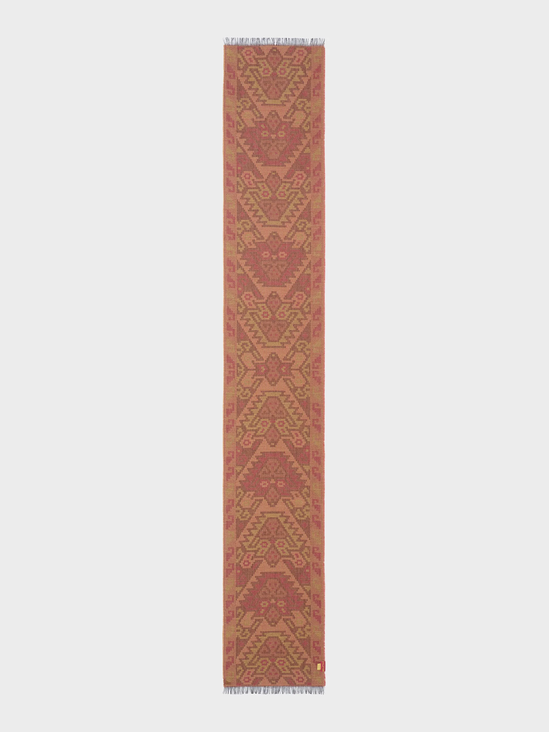Chancay - 38 Scarf Baby Alpaca Color Orange - Image 4