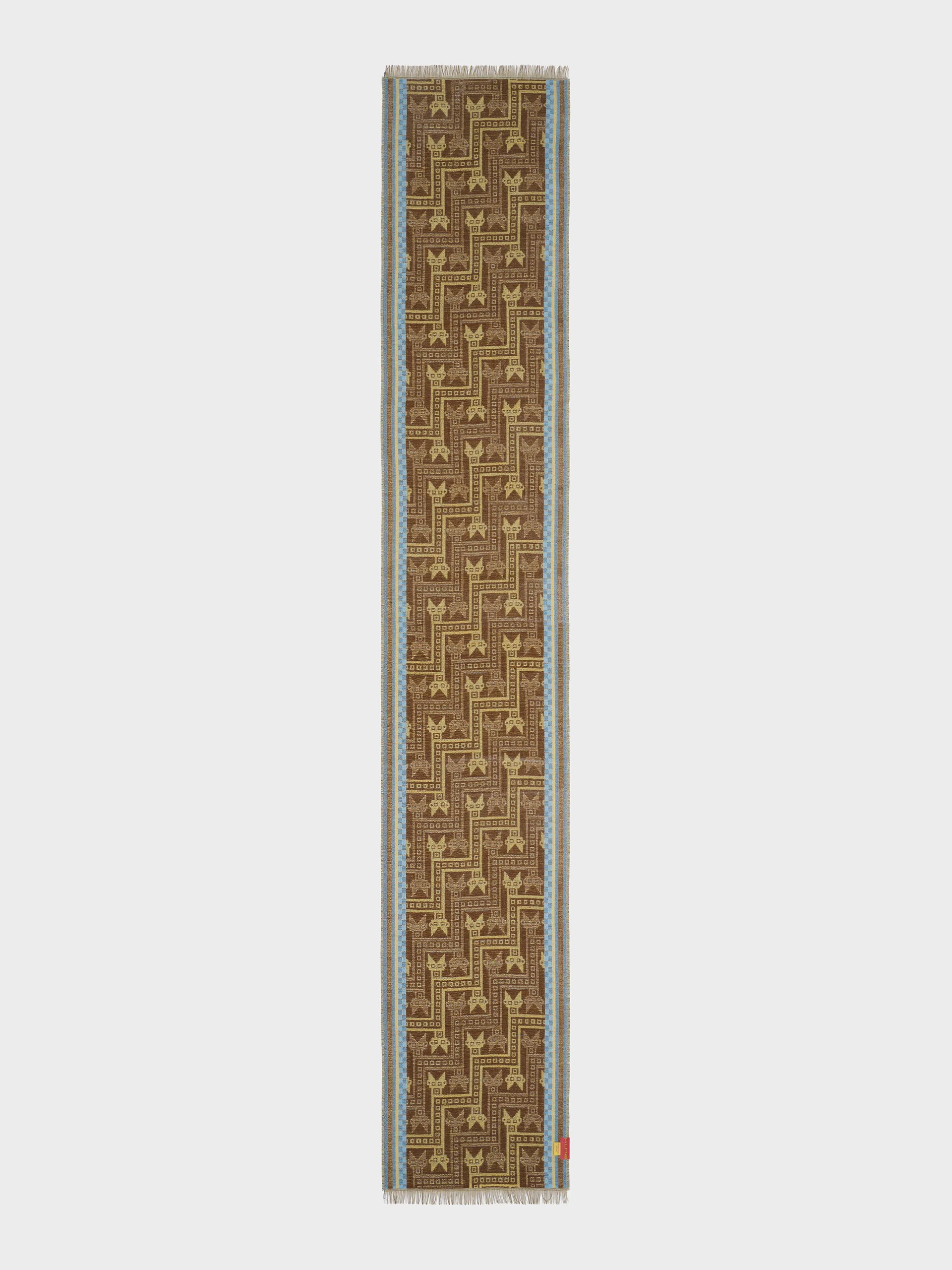 Chancay - 39 Scarf Baby Alpaca Color Yellow - Image 3