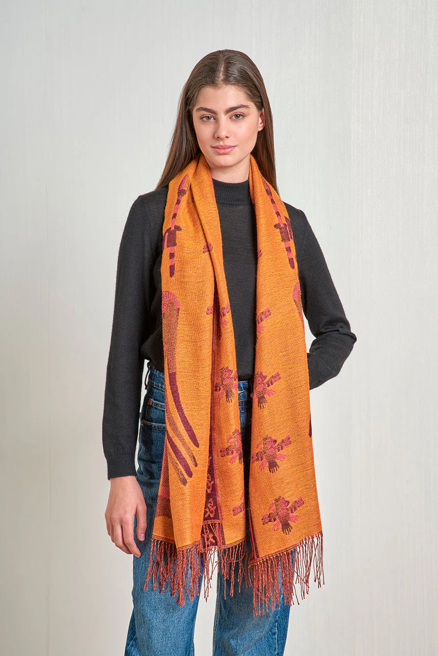 Nazca - 10 Shawl Baby Alpaca Color Multicolor - Image 4