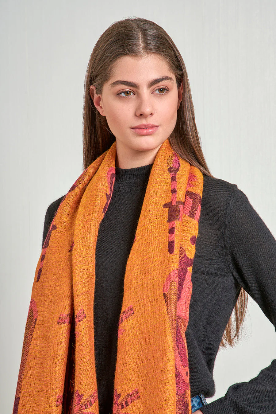 Nazca - 10 Shawl Baby Alpaca Color Multicolor - Image 5