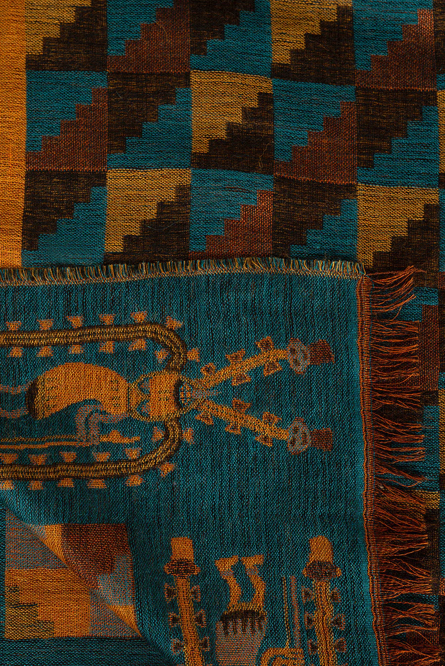 Nazca - 31 Shawl Royal Alpaca & Silk Color Multicolor - Image 5