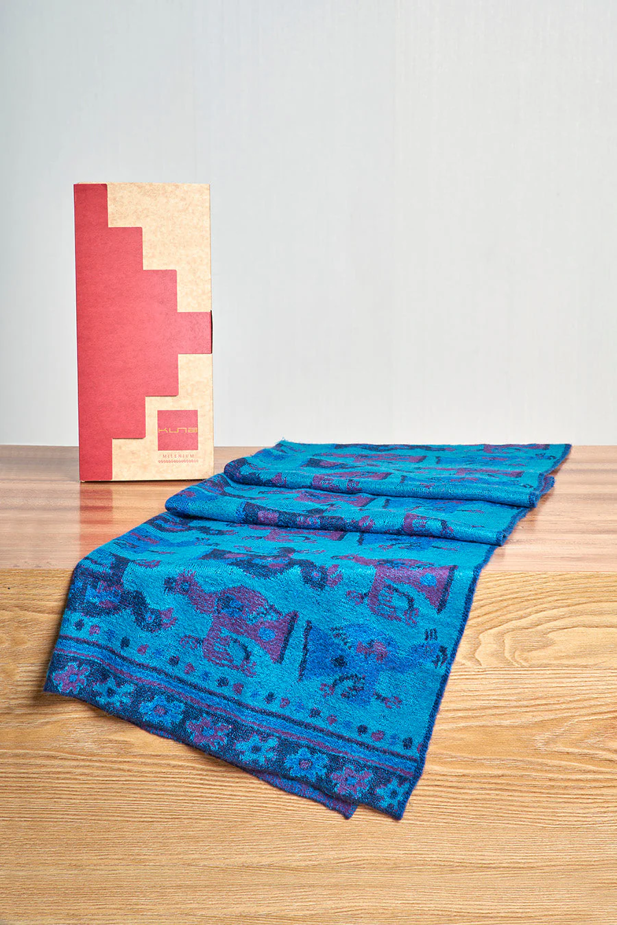 Nazca - 46 Shawl Baby Alpaca Color Blue - Image 5