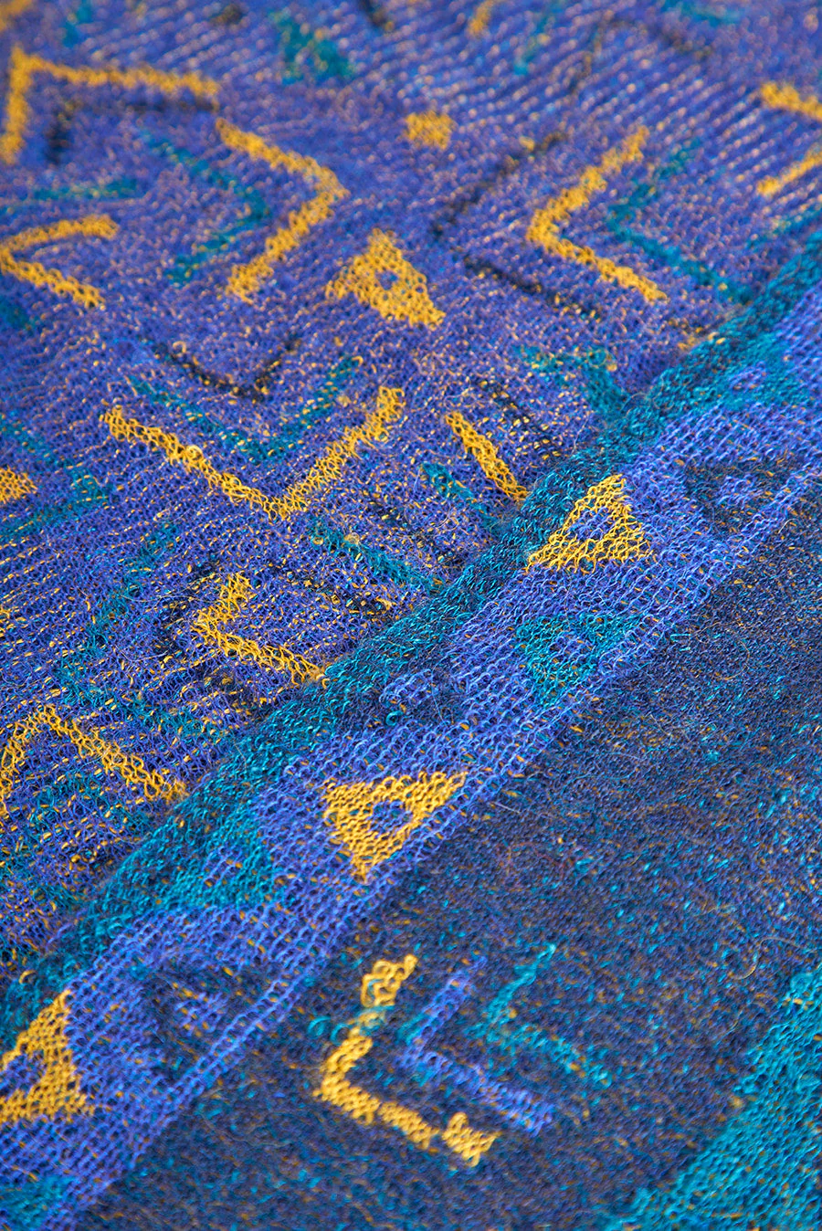 Nazca - 48 Shawl Baby Alpaca Color Blue - Image 6