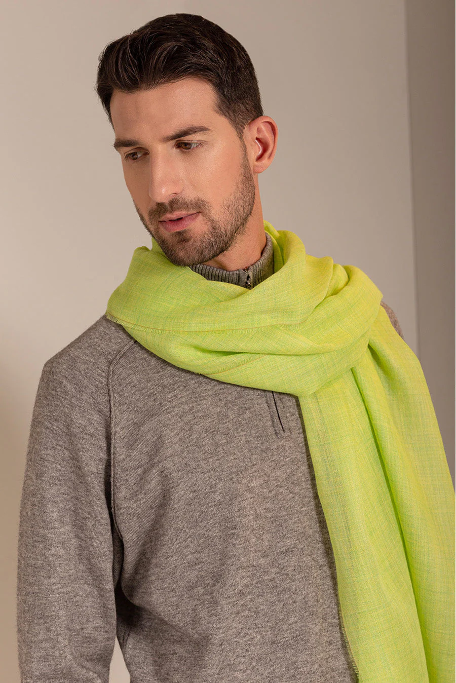 Patito Shawl Baby Alpaca Color Fluo - Image 4