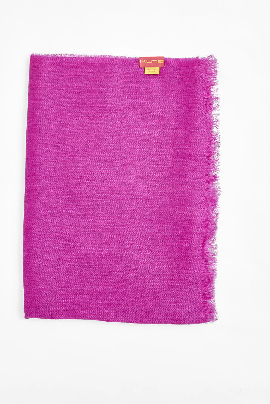 Teaberry Shawl Baby Alpaca Color Fucsia - Image 2