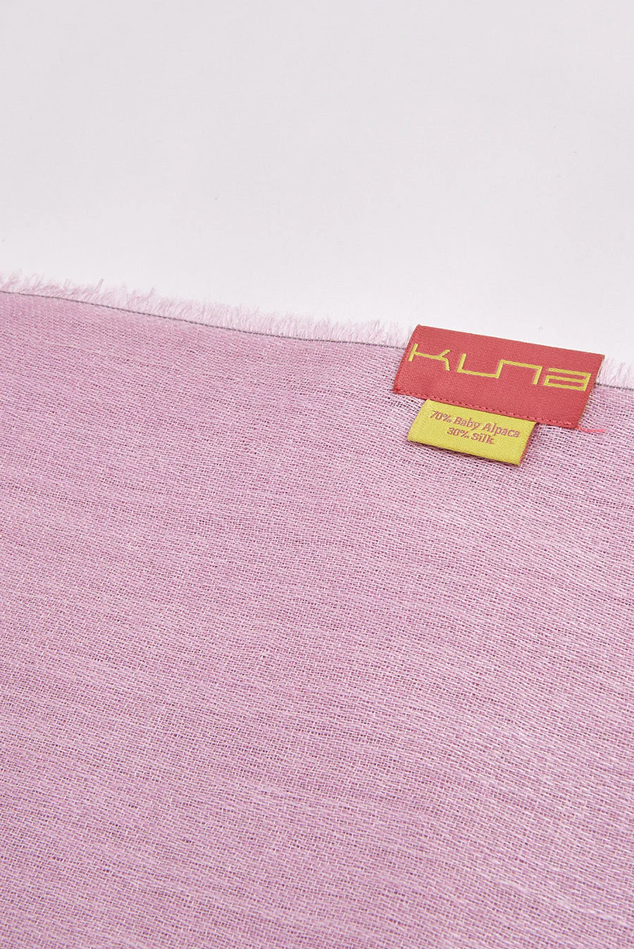 Teaberry Shawl Baby Alpaca Color Lavanda - Image 4