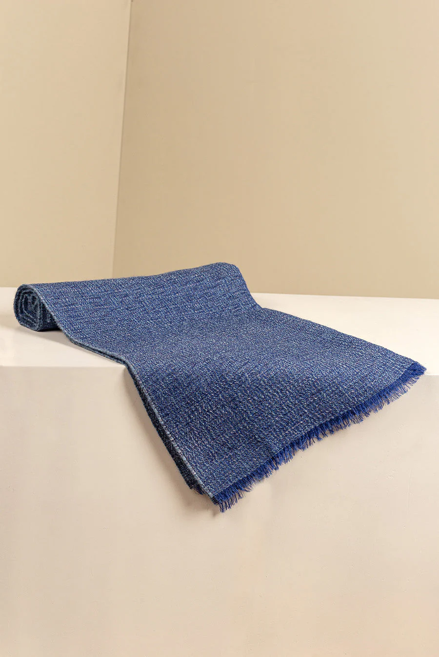 Ublong Shawl Baby Alpaca Color Blue - Image 2