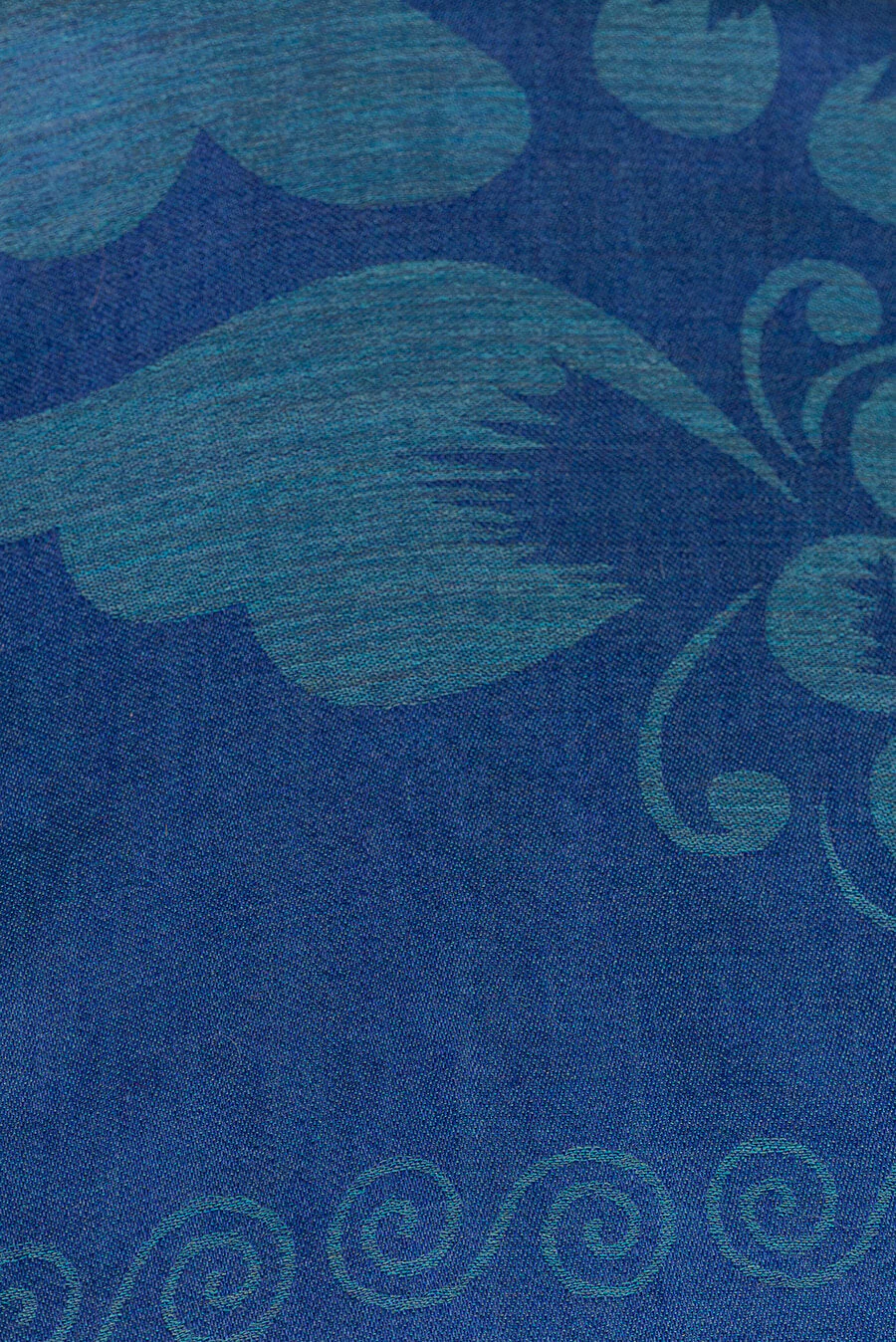 Unwrap Shawl Baby Alpaca Color Blue - Image 4