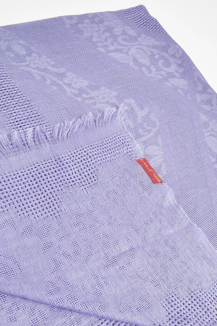 Varsallo Shawl Baby Alpaca Color Lila - Image 2