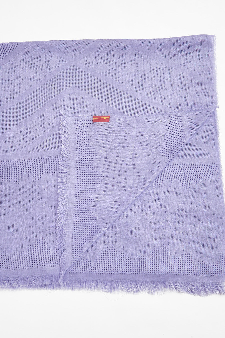 Varsallo Shawl Baby Alpaca Color Lila - Image 4