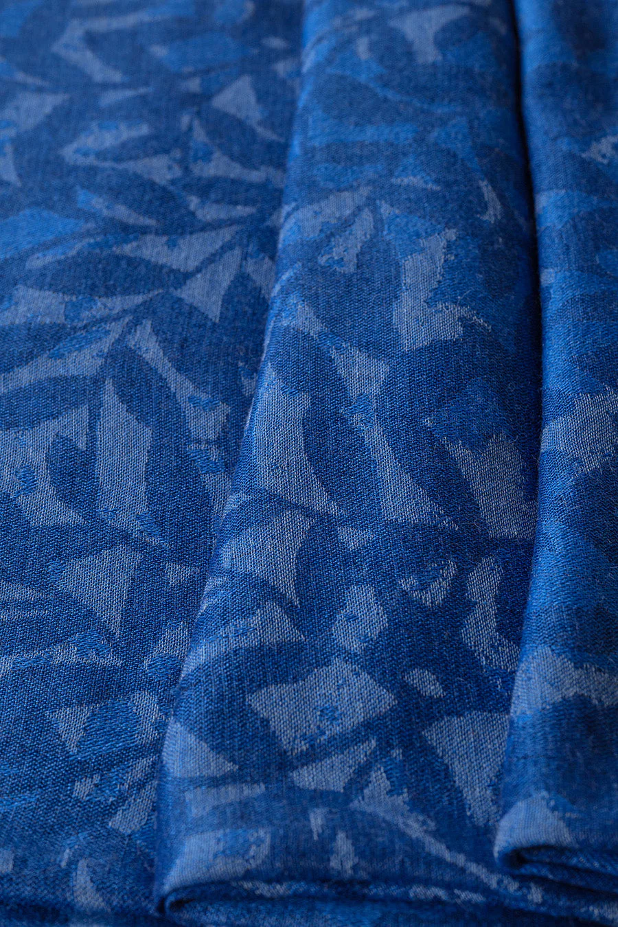 Vellutini Shawl Baby Alpaca Color Blue - Image 4