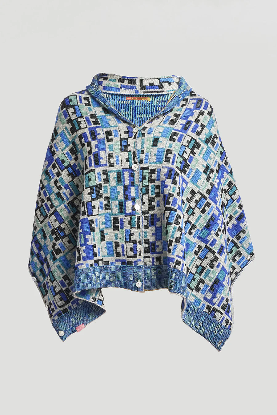 Wadja Stole Shawl Baby Alpaca Color Atitlan - Image 2