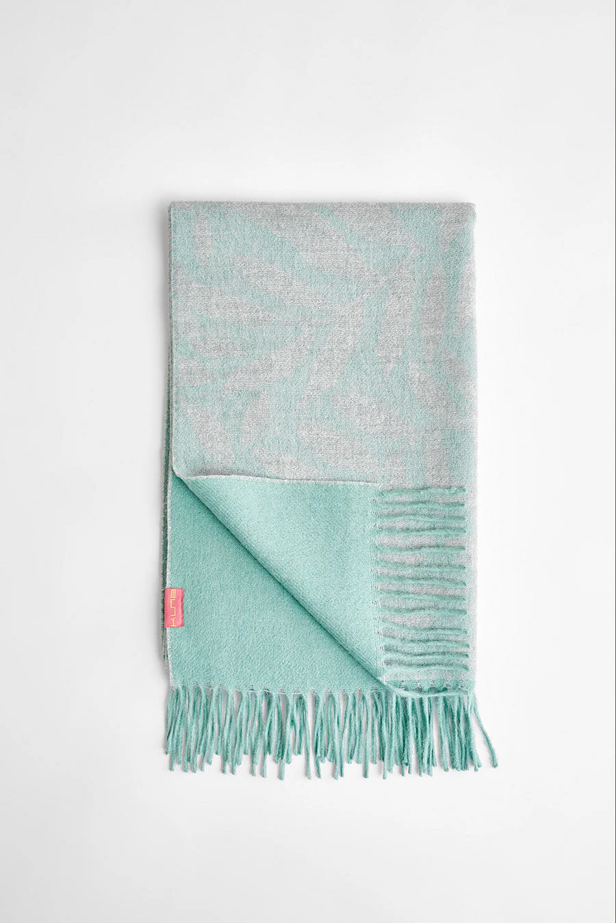 Weinko Shawl Baby Alpaca Color Verde Agua - Image 2