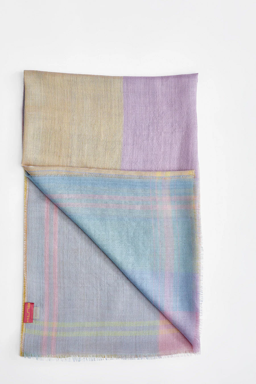 Wuatia Shawl Baby Alpaca Color Pasteles - Image 2