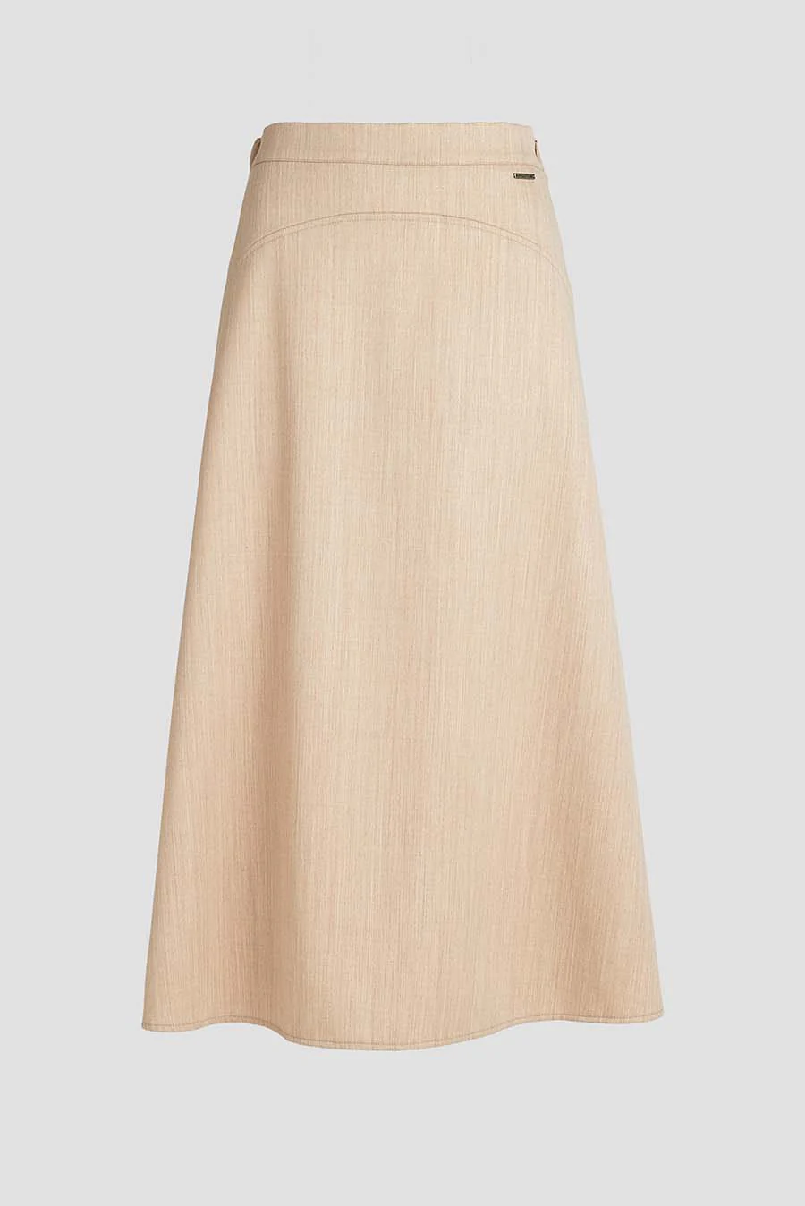 Woven Skirt Lana & Baby Alpaca Color Beige