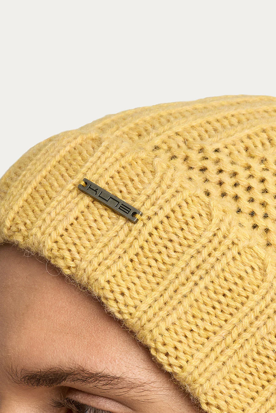 Pascual Hat Baby Alpaca Color Amarelo - Image 5