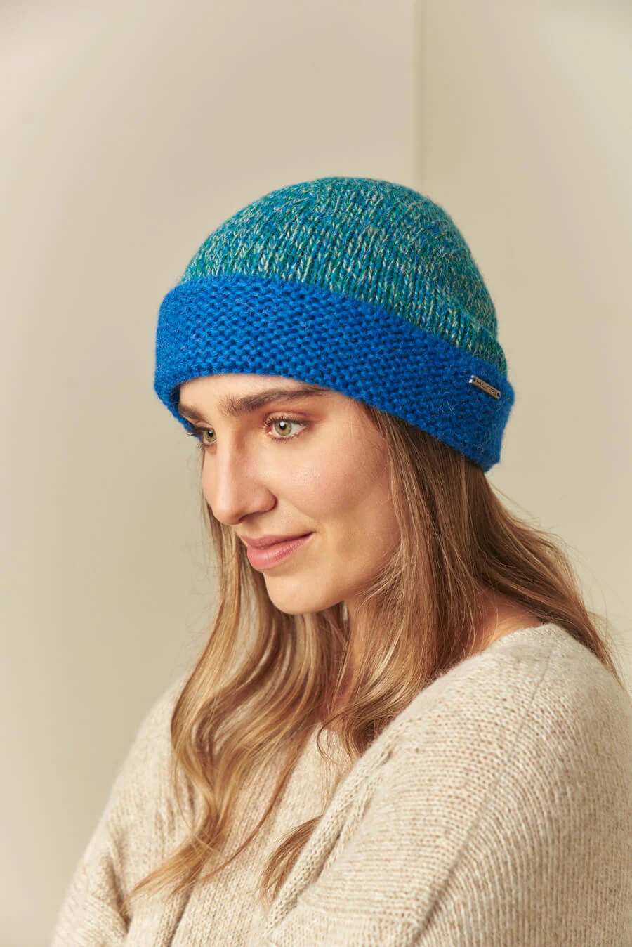 Undo Hat Baby Alpaca Color Fiume & Carrusel