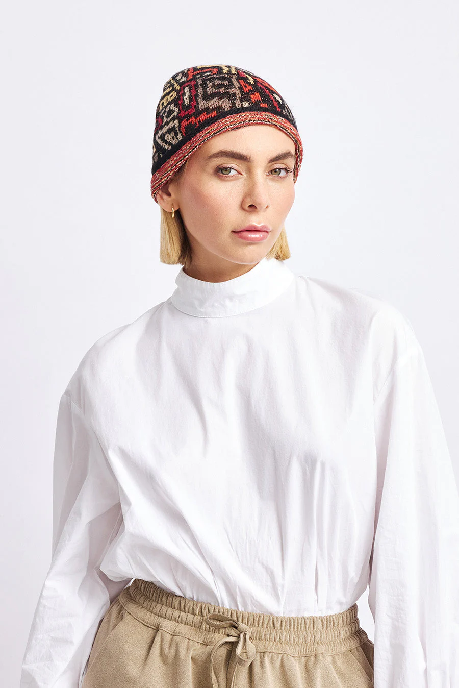 Walabi Hat Baby Alpaca Color Black