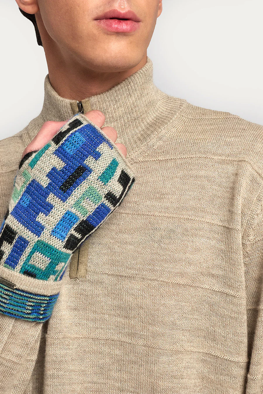 Wadja Gloves Baby Alpaca Color Atitlan - Image 5