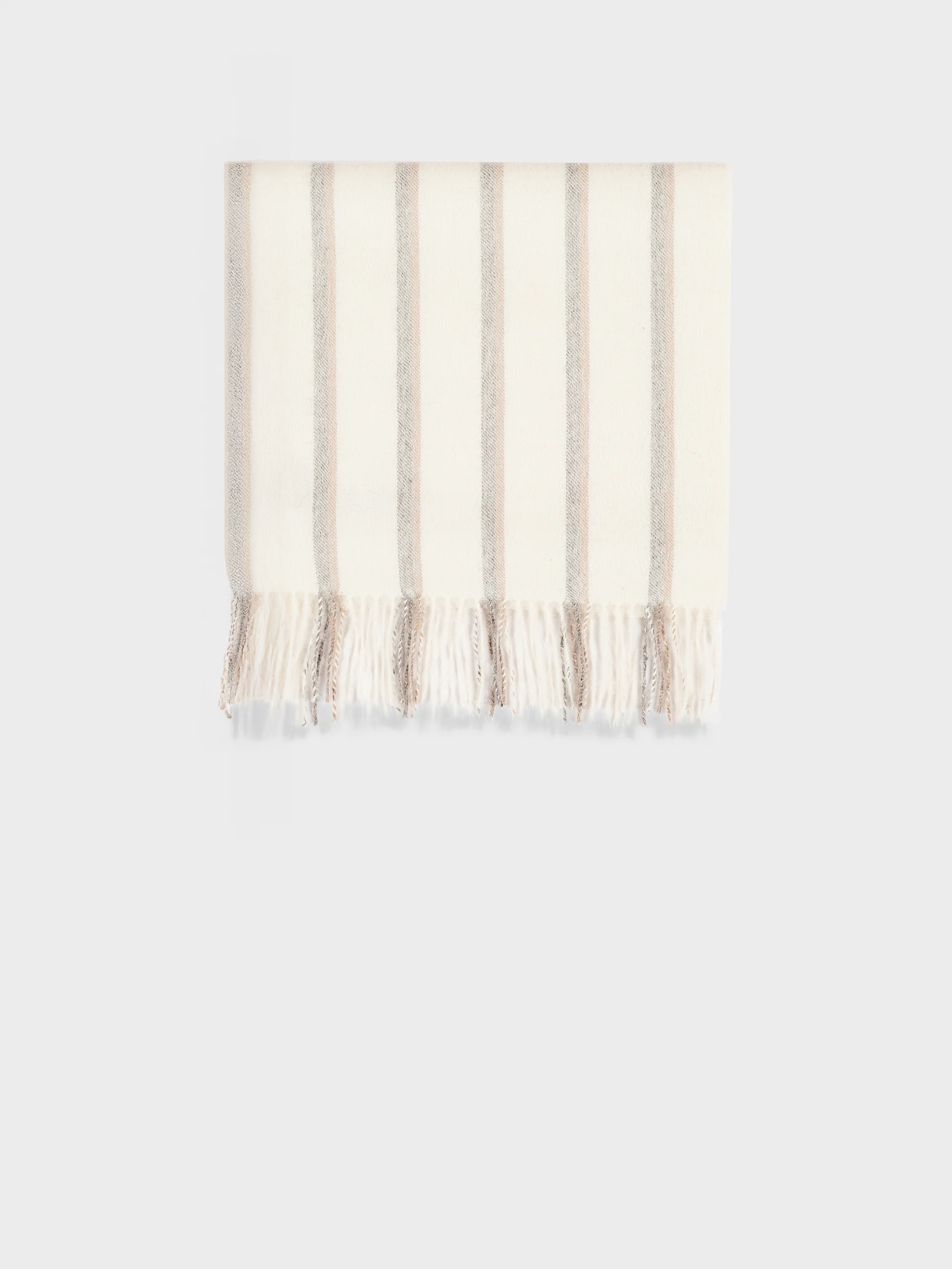 Jean Scarf Baby Alpaca Color Ecru - Image 2