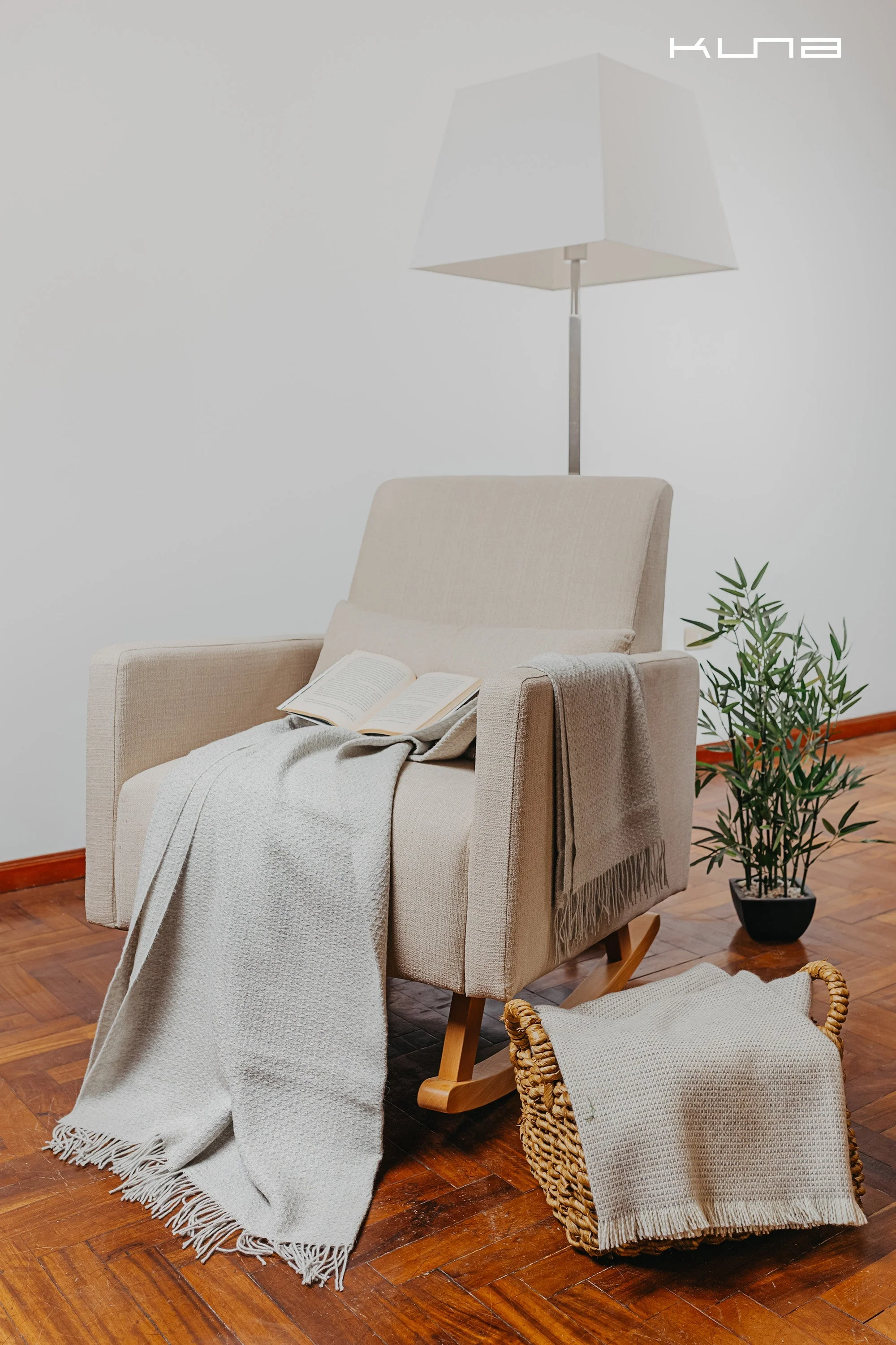 Vitor Blanket Baby Alpaca Color Grey Claro