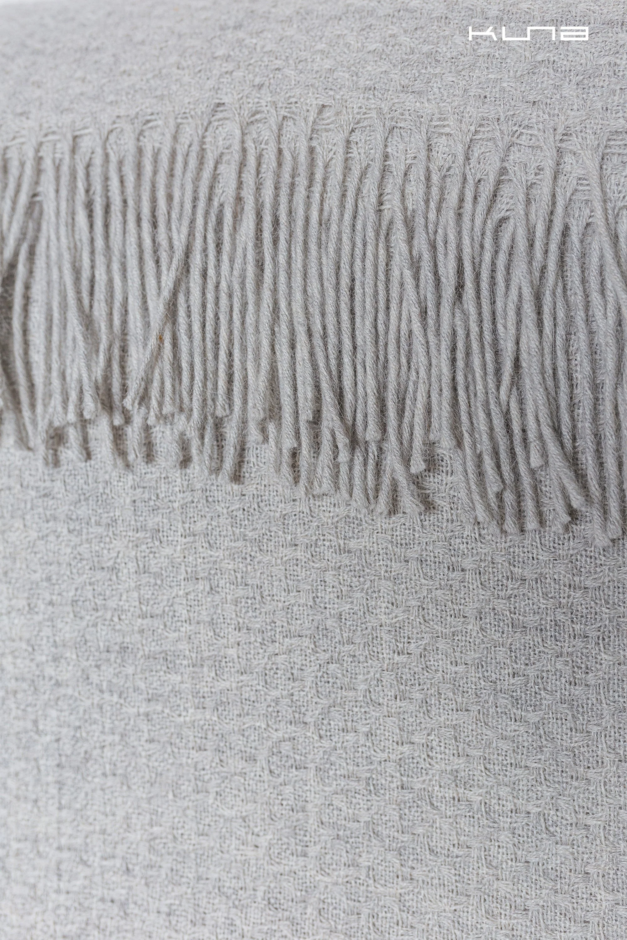 Vitor Blanket Baby Alpaca Color Grey Claro - Image 2