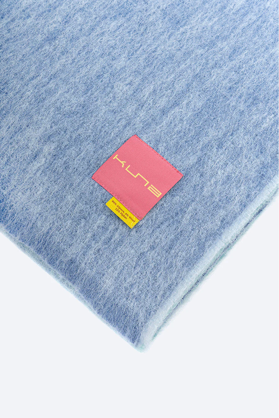 Vivere Blanket Alpaca Color Blue - Image 4