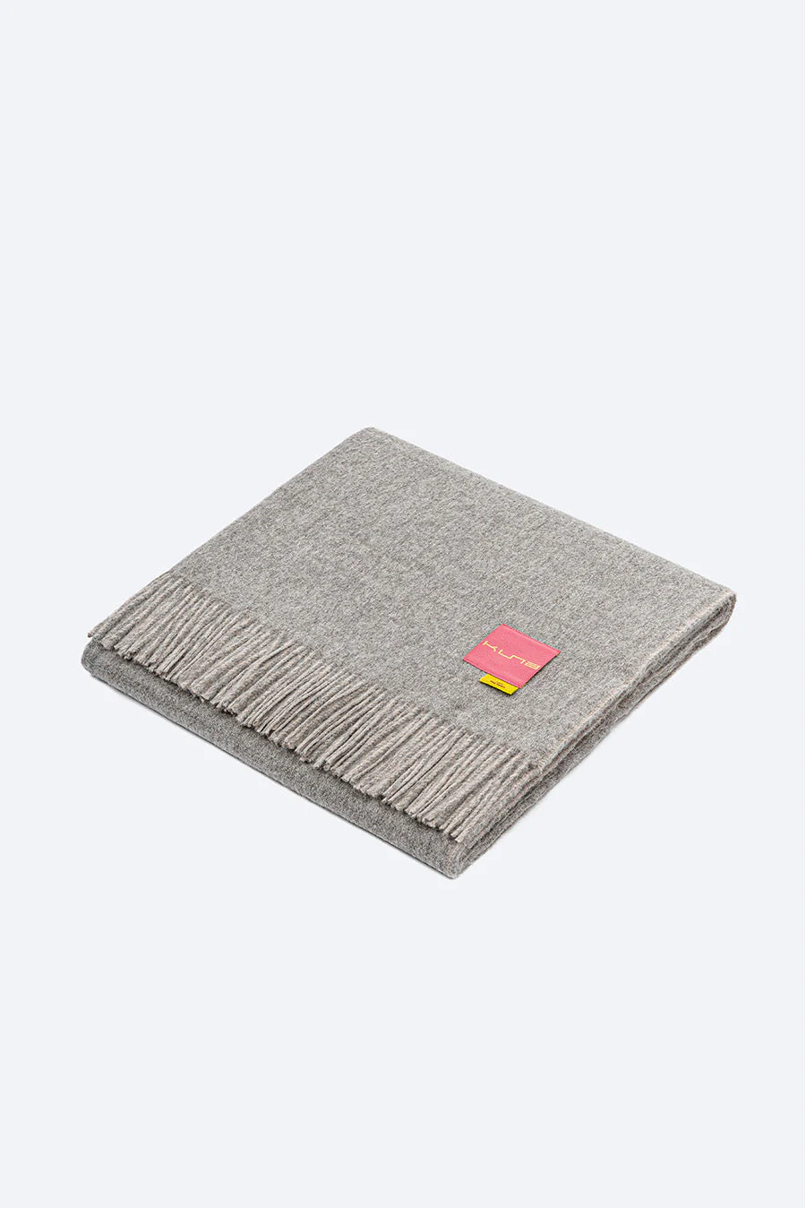 Vuelta Blanket Baby Alpaca Color Grey & Beige - Image 3