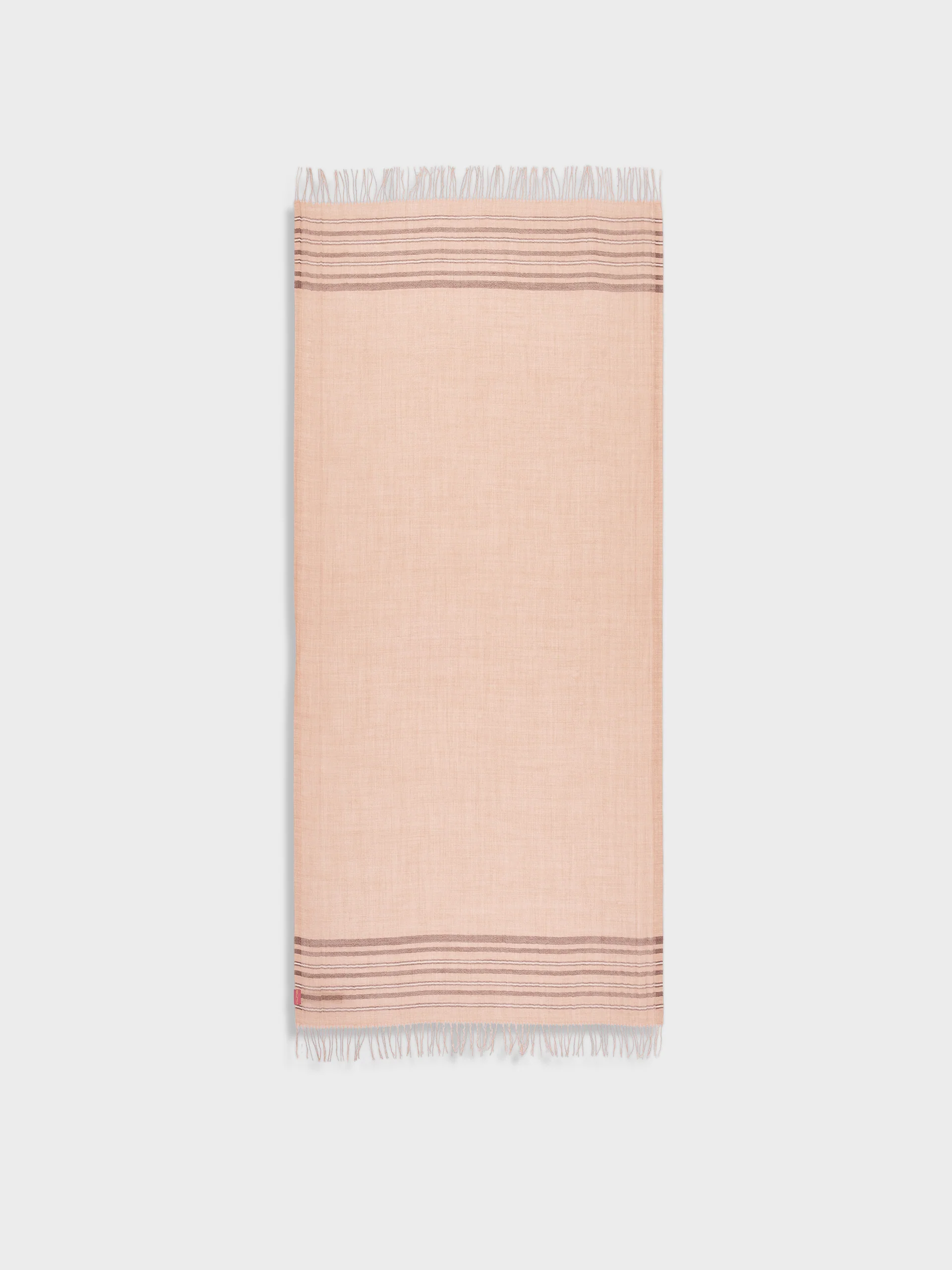 Mao Shawl Baby Alpaca Color Beige - Image 6
