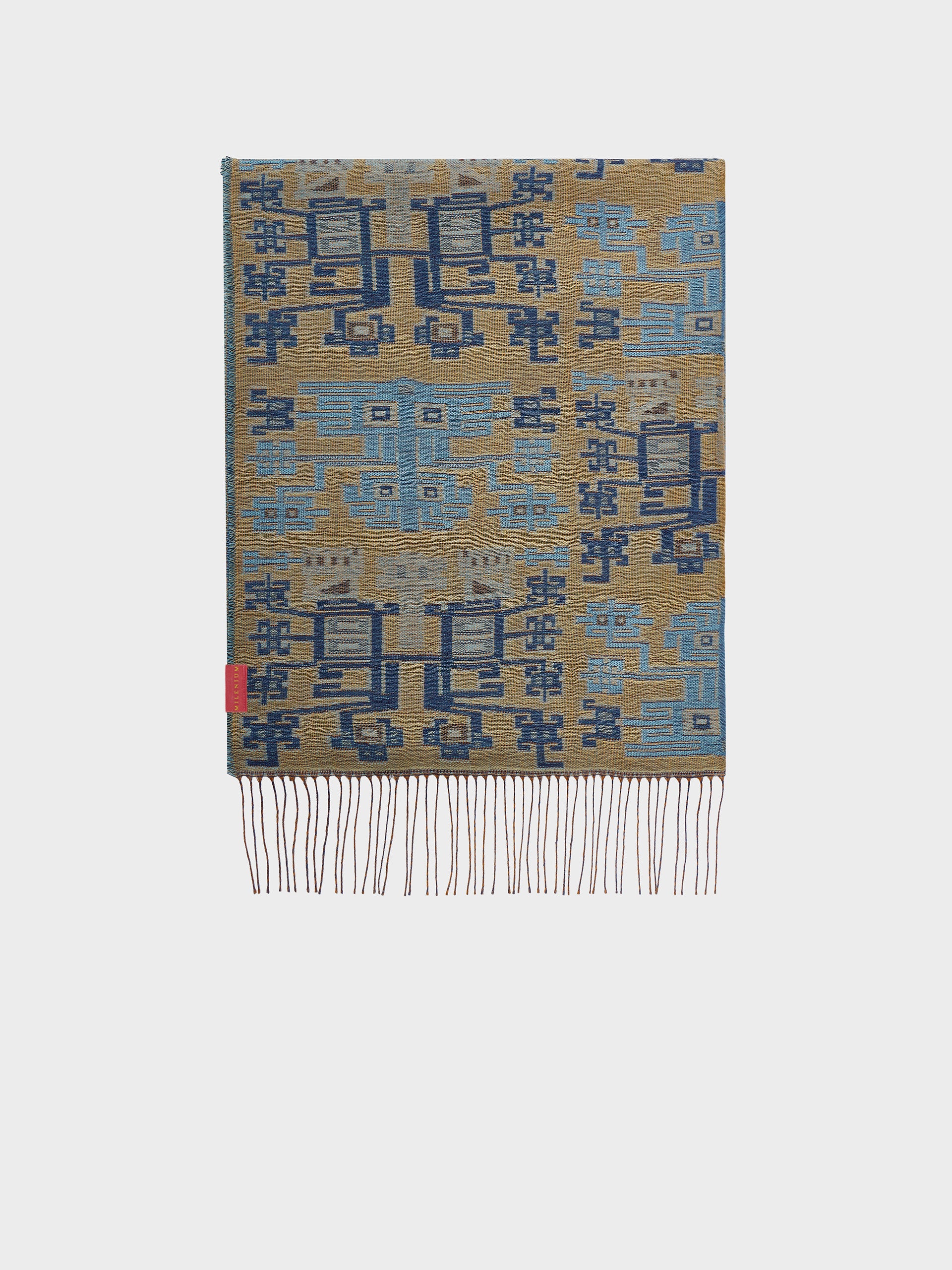 Nazca - 52 Shawl Baby Alpaca Color Blue - Image 2