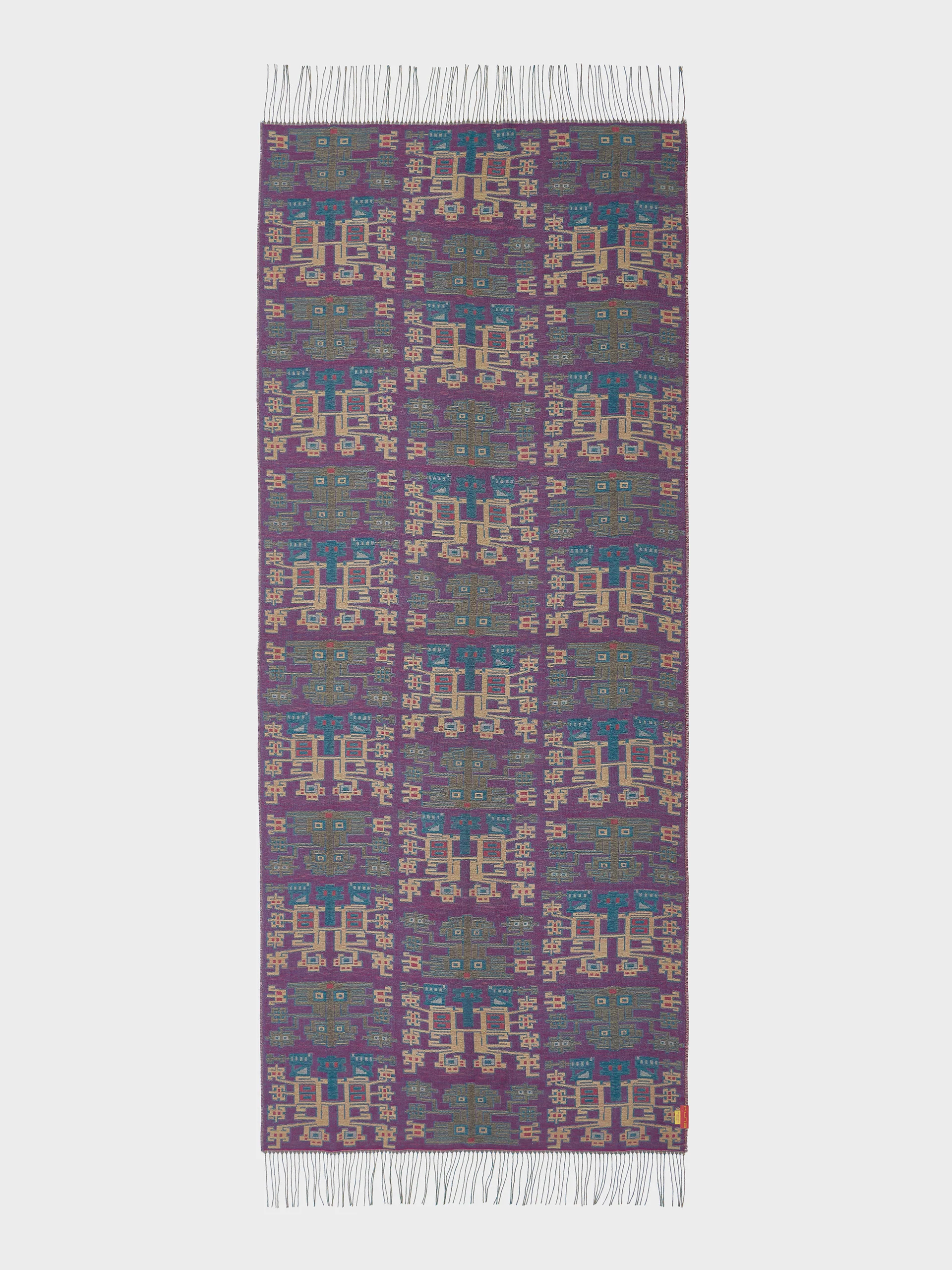 Nazca - 52 Shawl Baby Alpaca Color Purple - Image 7