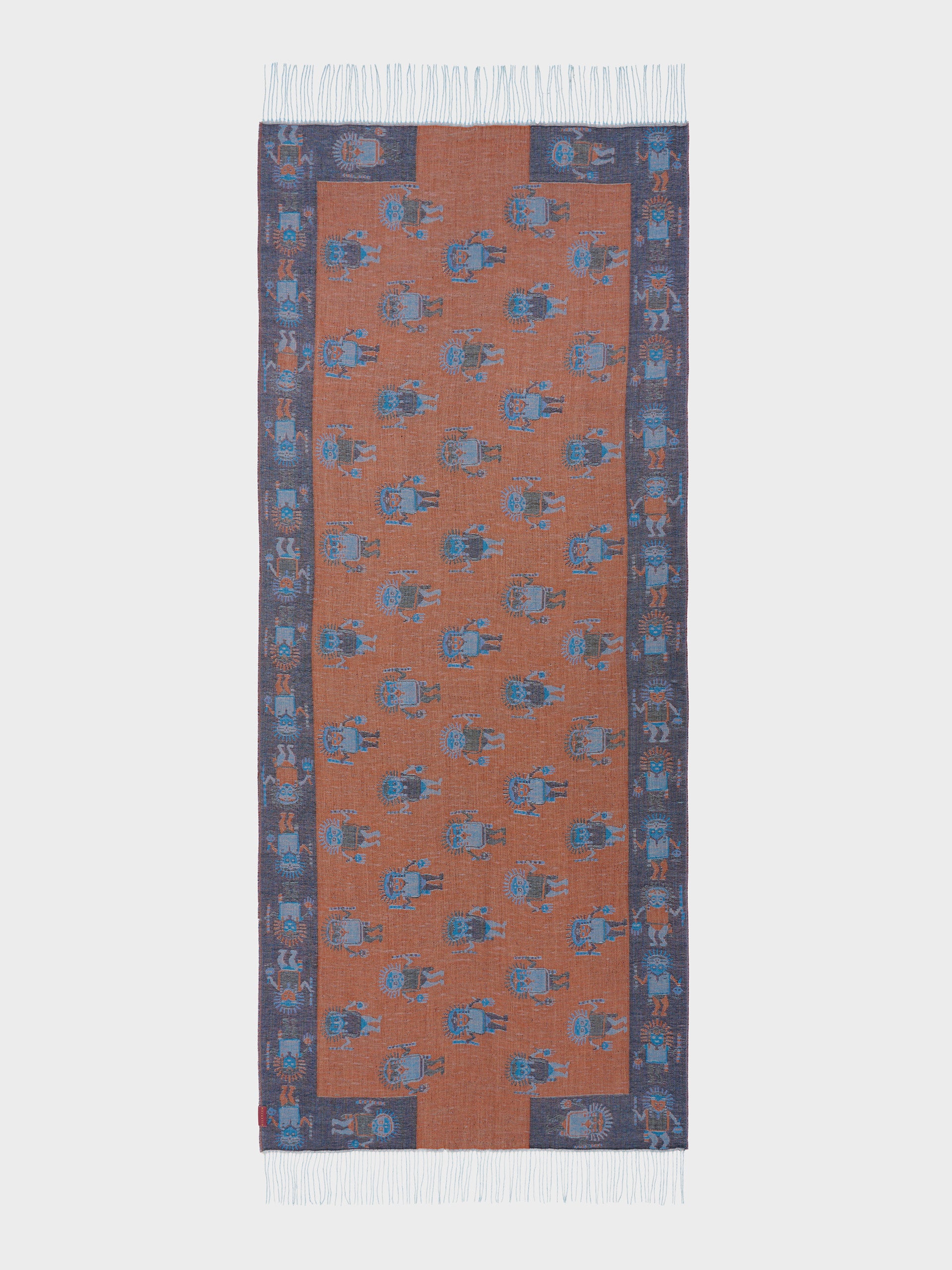 Nazca - 53 Shawl Baby Alpaca Color Blue - Image 6