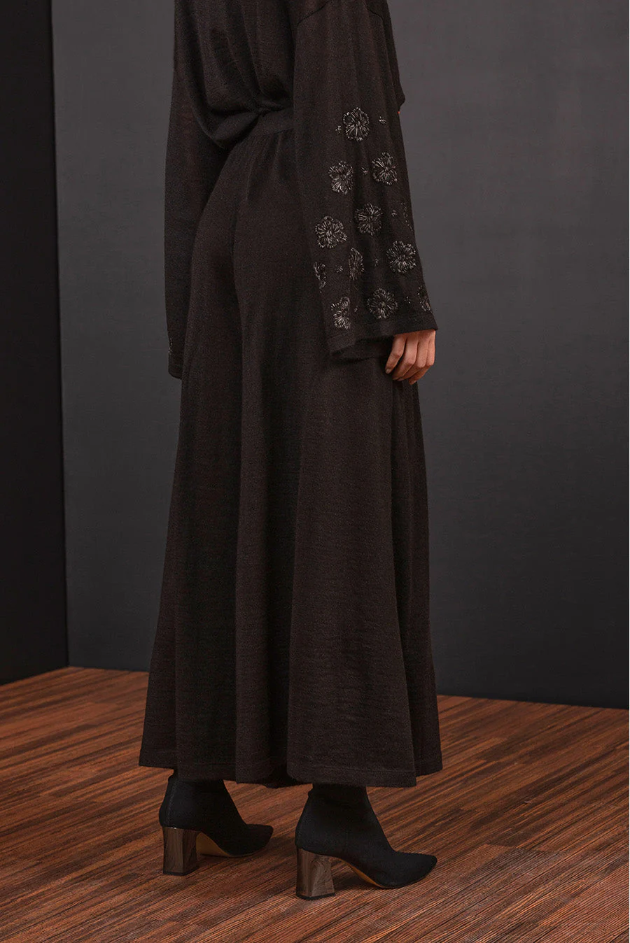 Bergen Pants Baby Alpaca Black Color Black - Image 3