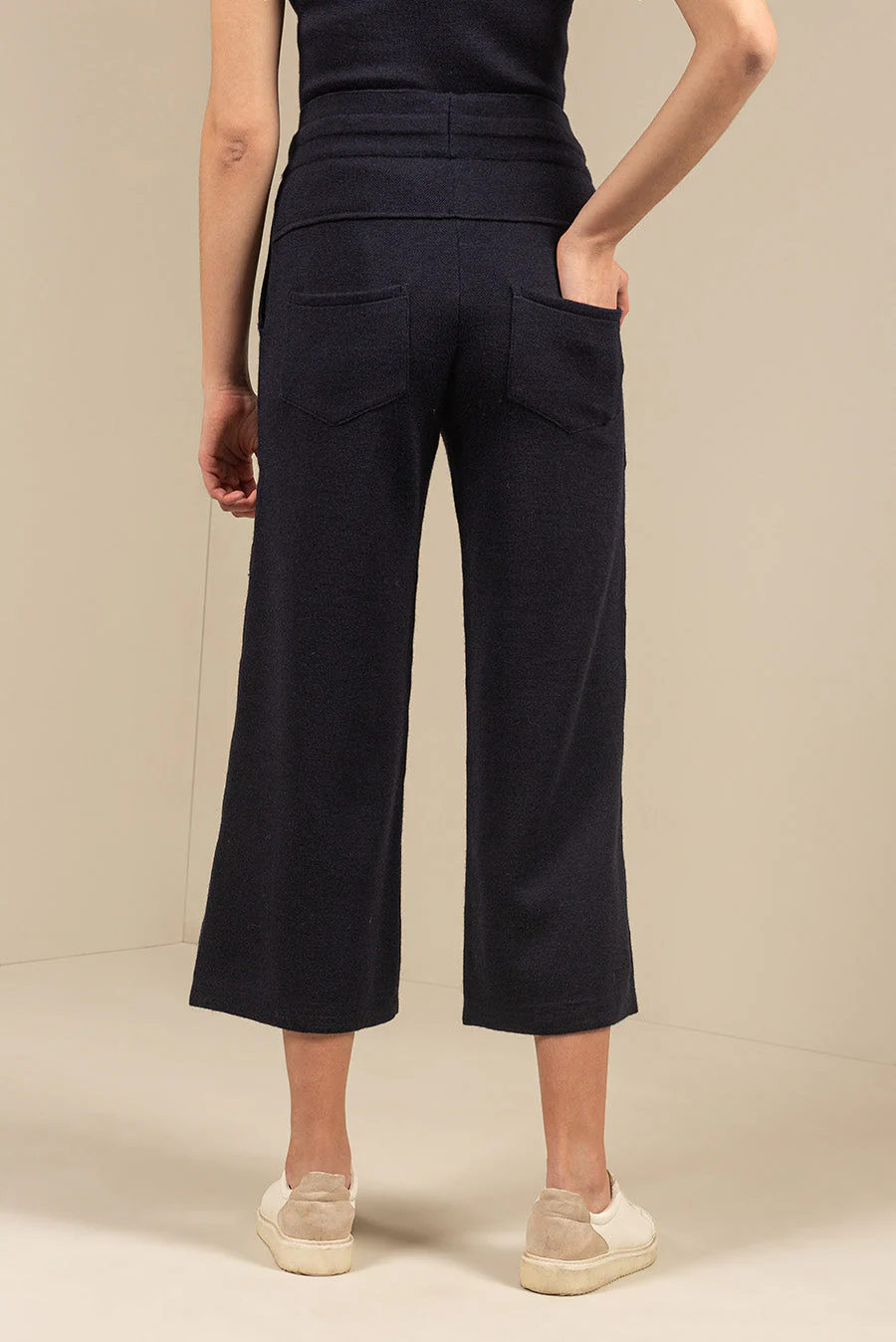 Usseglio Pants Cotton & Baby Alpaca Color Golondrina - Image 2