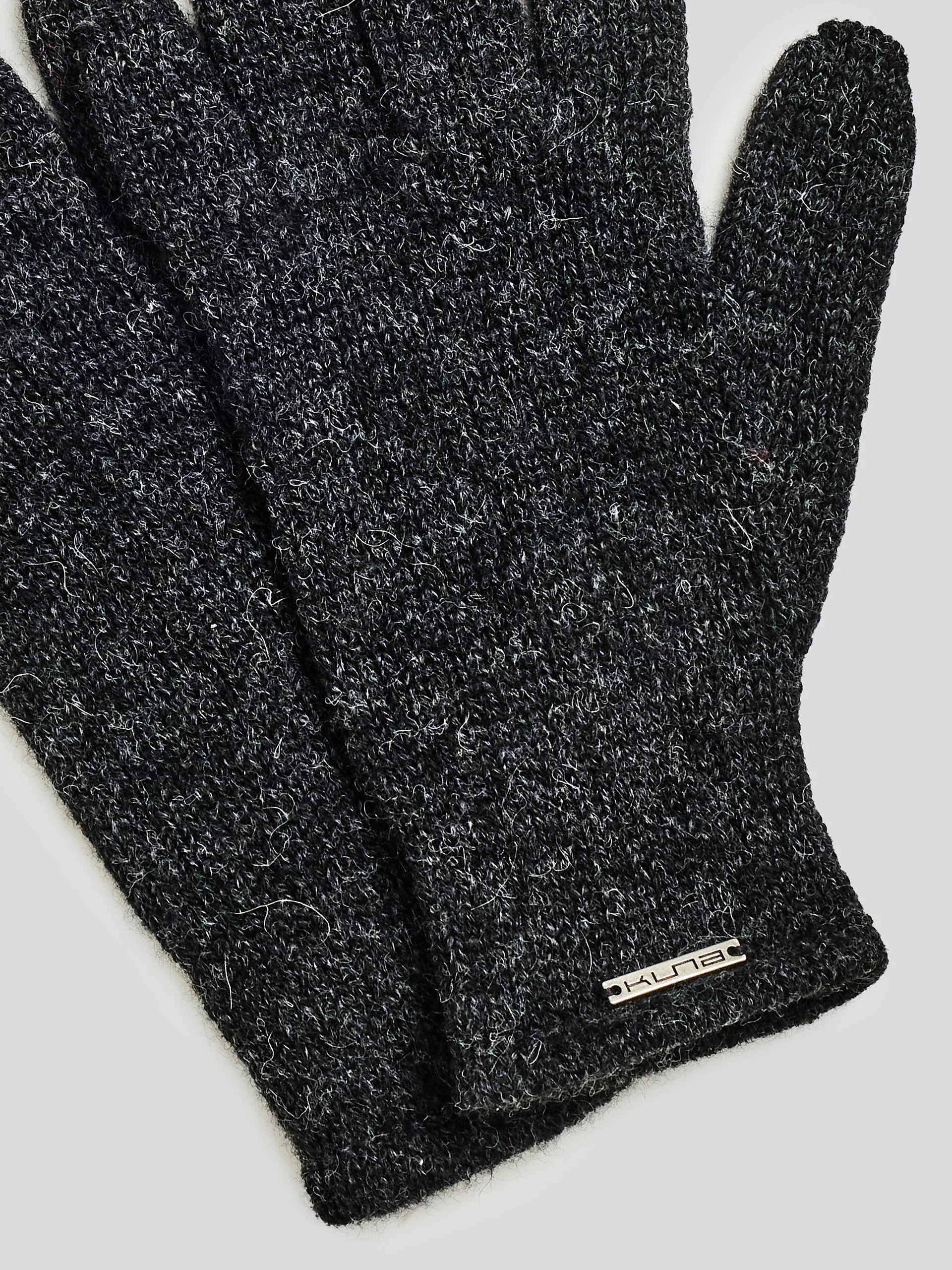 Paolo Gloves Baby Alpaca Color Grey - Image 6