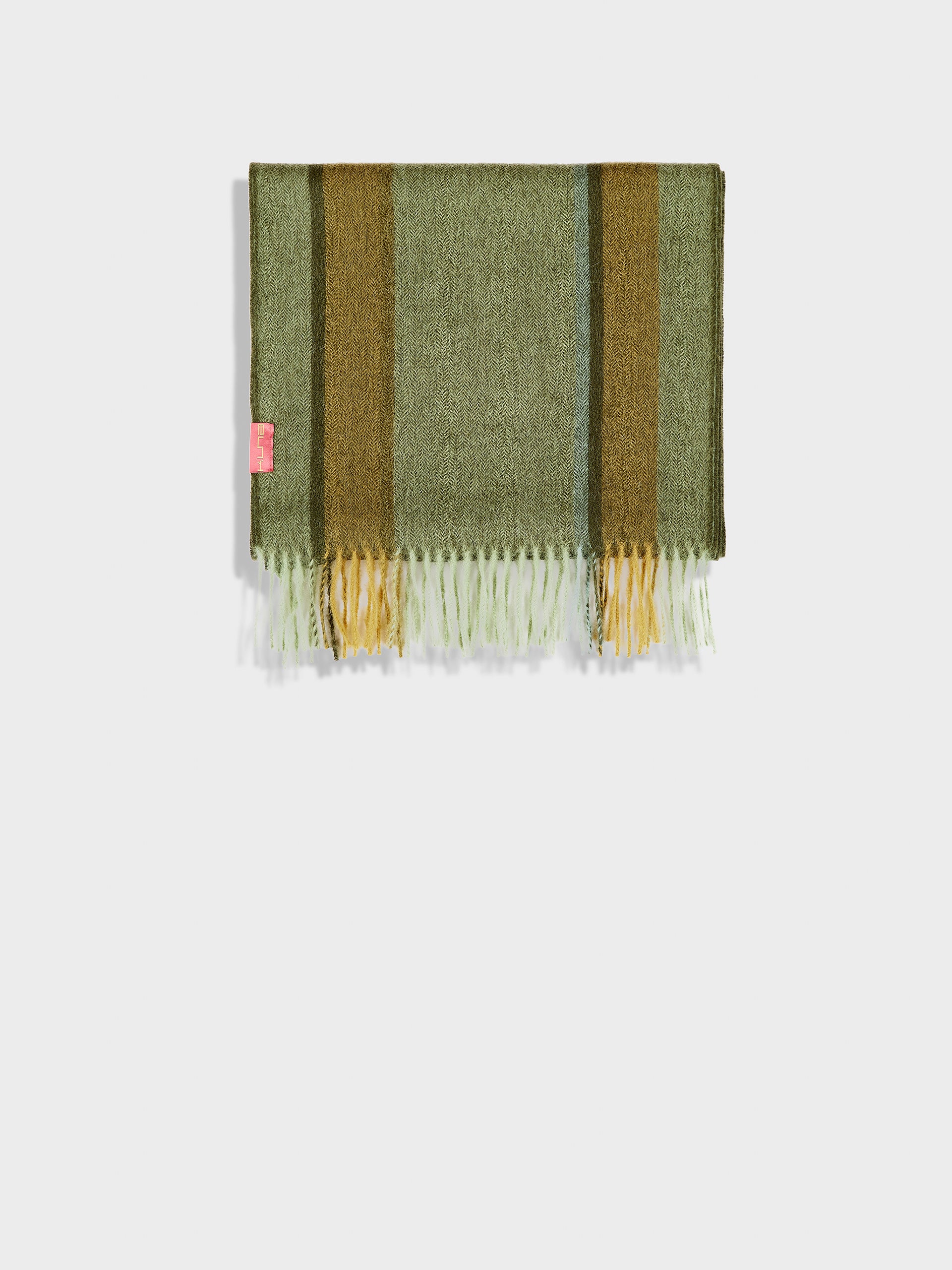 Perejil Scarf Baby Alpaca Color Green - Image 2