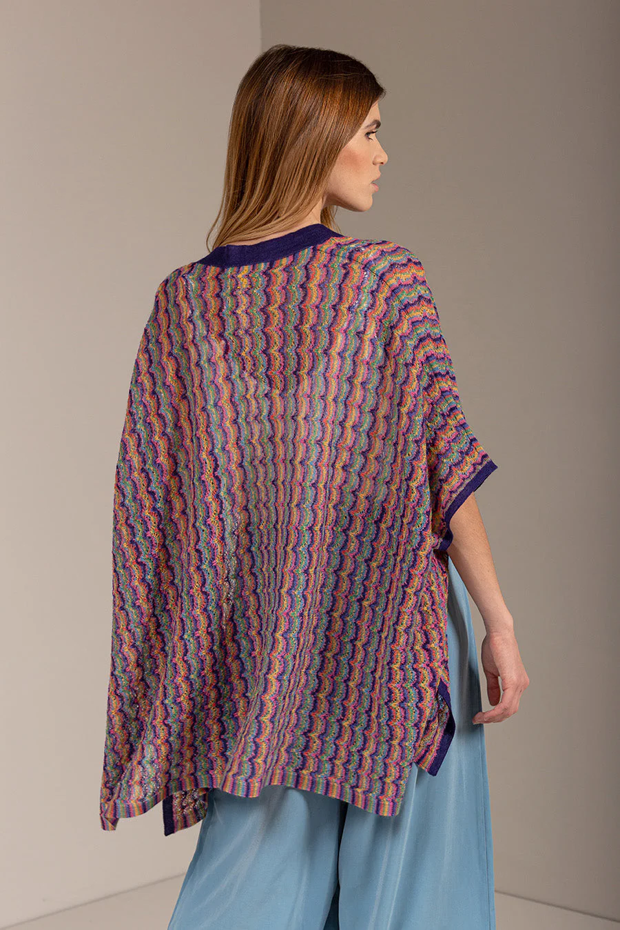 Uleg Poncho Baby Alpaca Color Spazio - Image 2