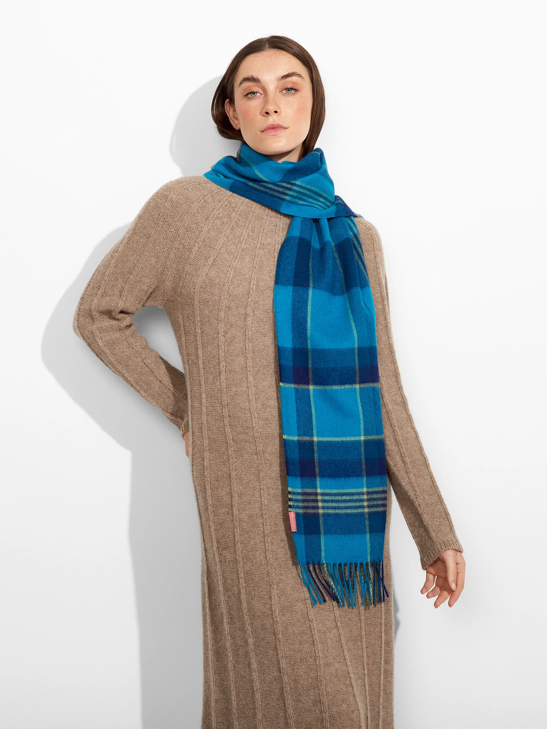 Ratti Scarf Baby Alpaca Color Blue