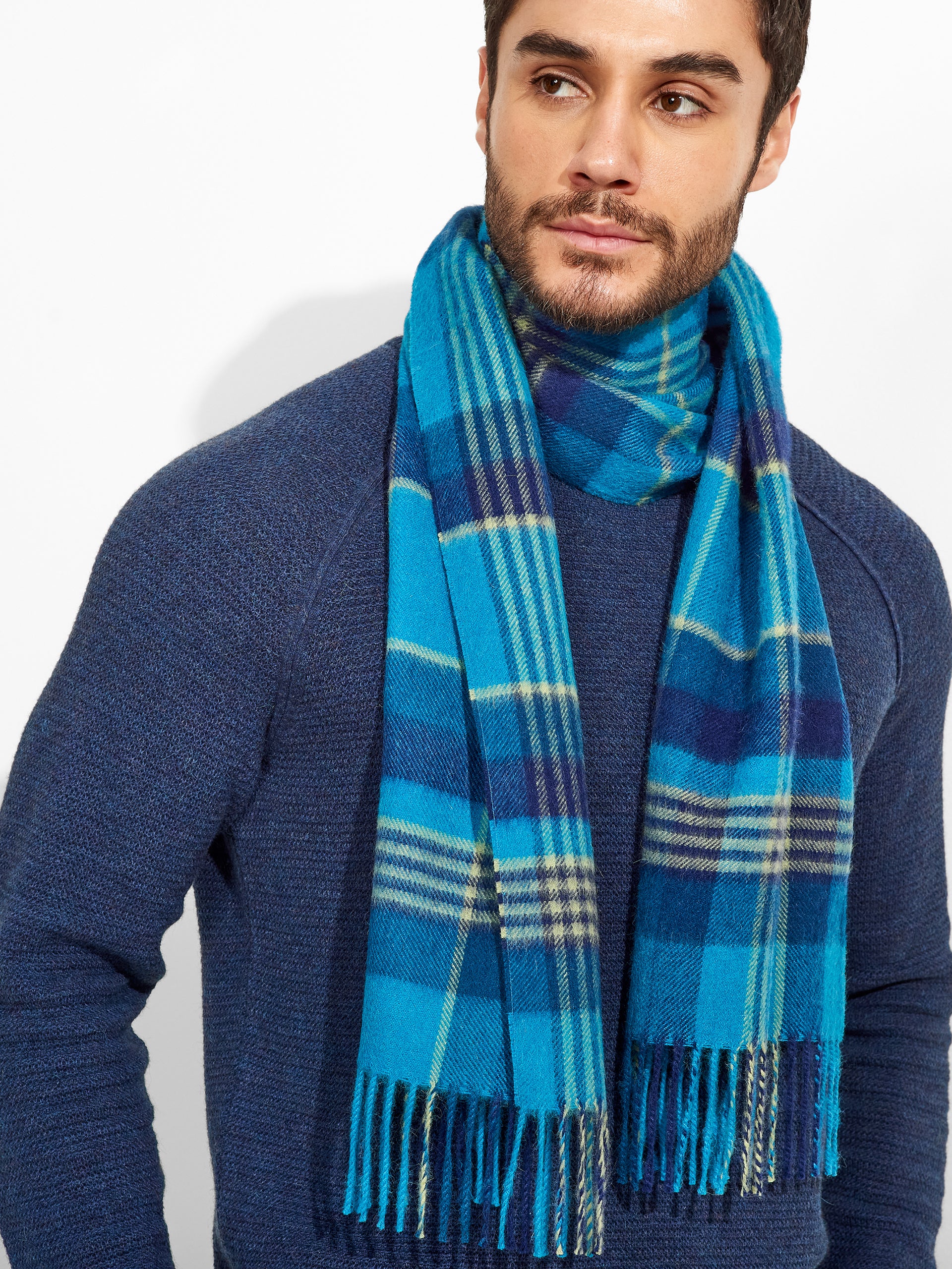Ratti Scarf Baby Alpaca Color Blue - Image 5