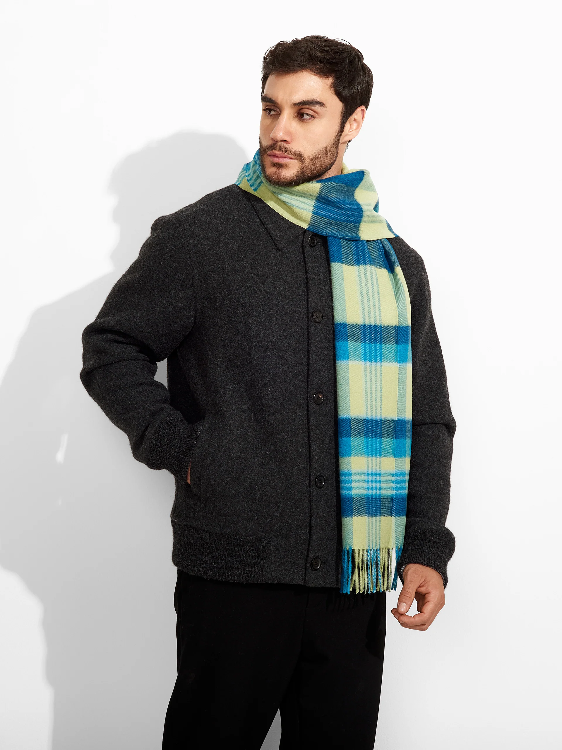 Ratti Scarf Baby Alpaca Color Green - Image 4