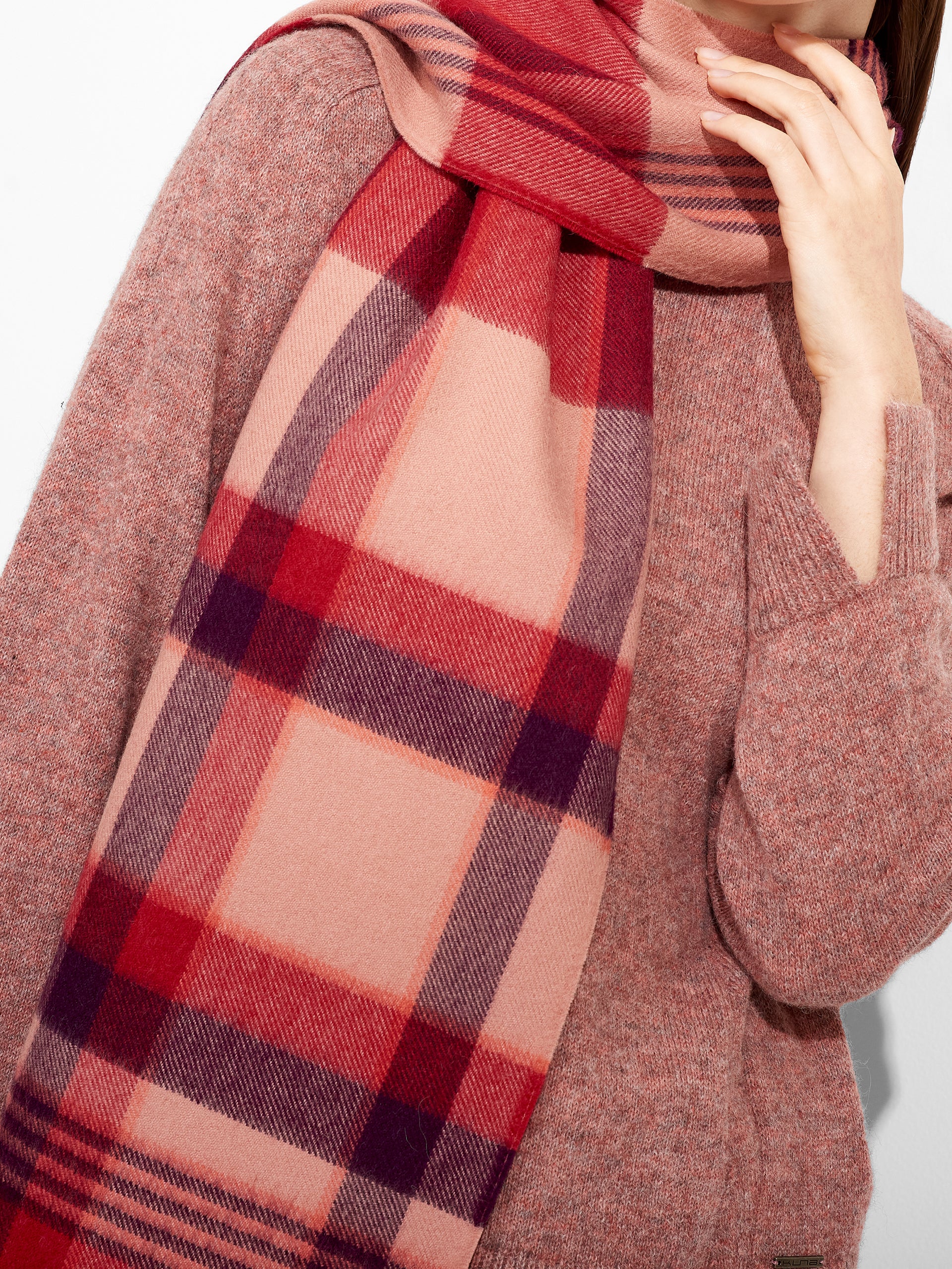 Ratti Scarf Baby Alpaca Color Pink - Image 3